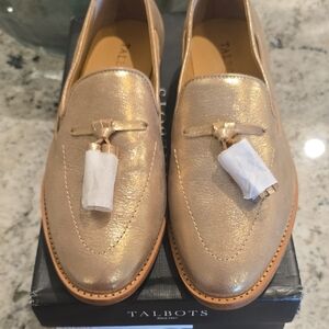Talbots Metallic Gold Women's Loafers